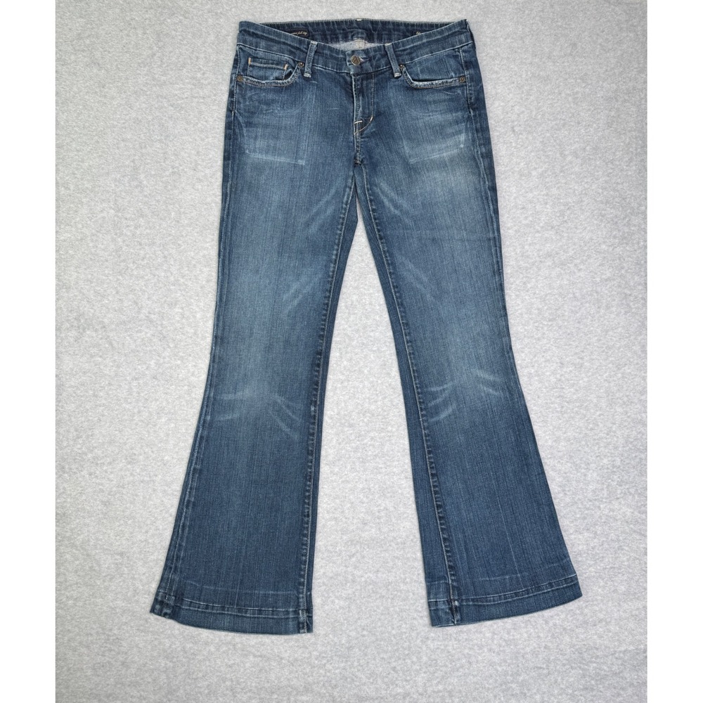 Citizens of Humanity Faye 003 Low Waist Full Leg Flare Jeans Size 27 Y2K